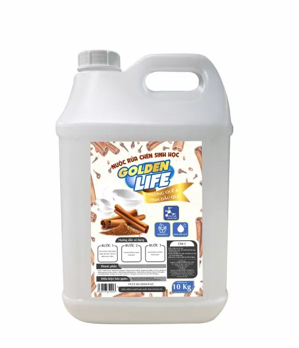 NƯỚC RỬA CHÉN SINH HỌC - QUẾ 10KG