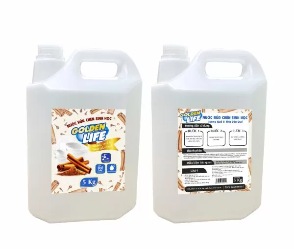 NƯỚC RỬA CHÉN SINH HỌC - QUẾ 5KG